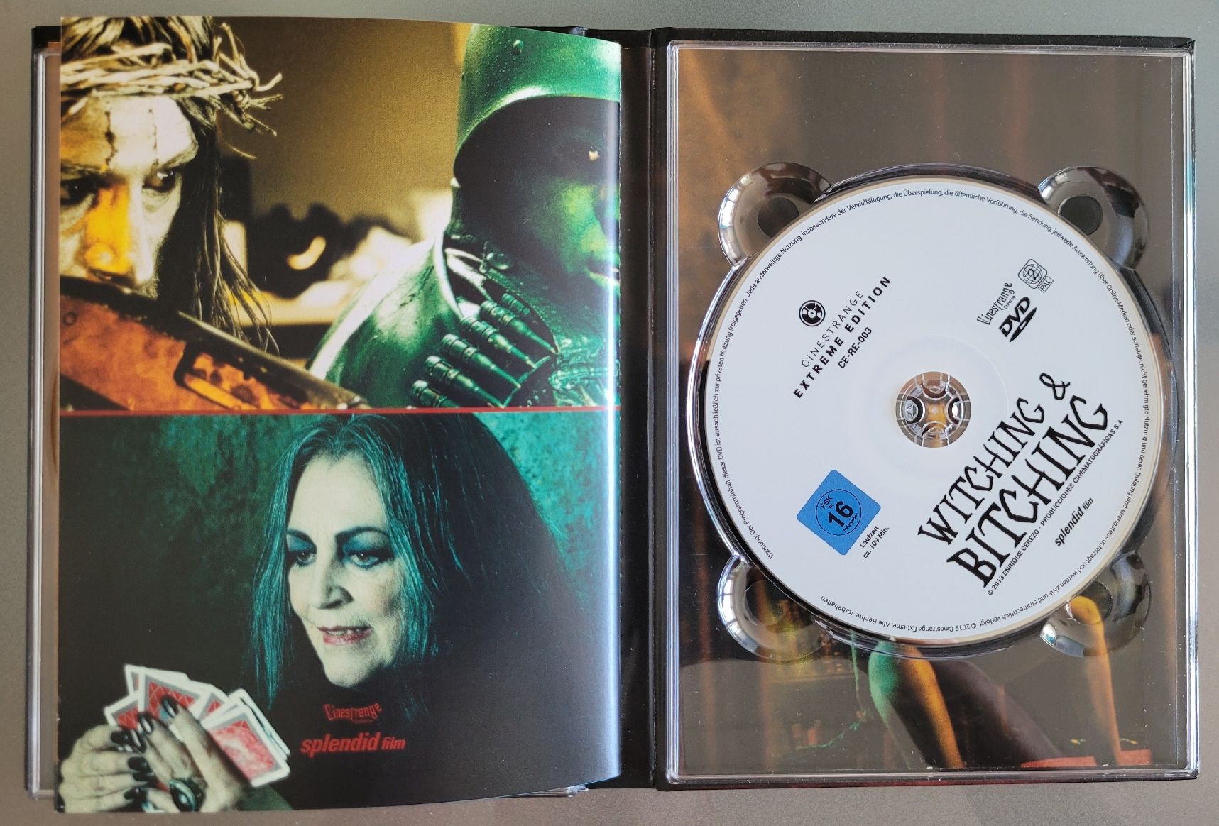 Tutti i DVDs: WITCHING & BITCHING - Lim. Mediabook Bu-ray + DVD - #214/333 – Nuovo (secondo la descrizione) da Arbon venduto da Wizle 3