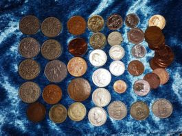 GB/UK, 47 versch. Münzen/ 47 monnaies div. /47 monete varie