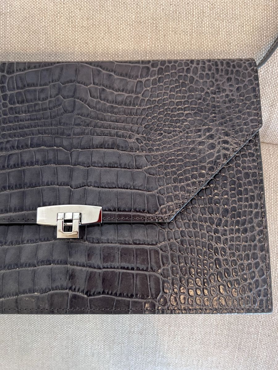 Taschen für Damen: Crocodile style leather Bag – Neu (gemäss Beschreibung) aus Goldau von Kseniya123 4