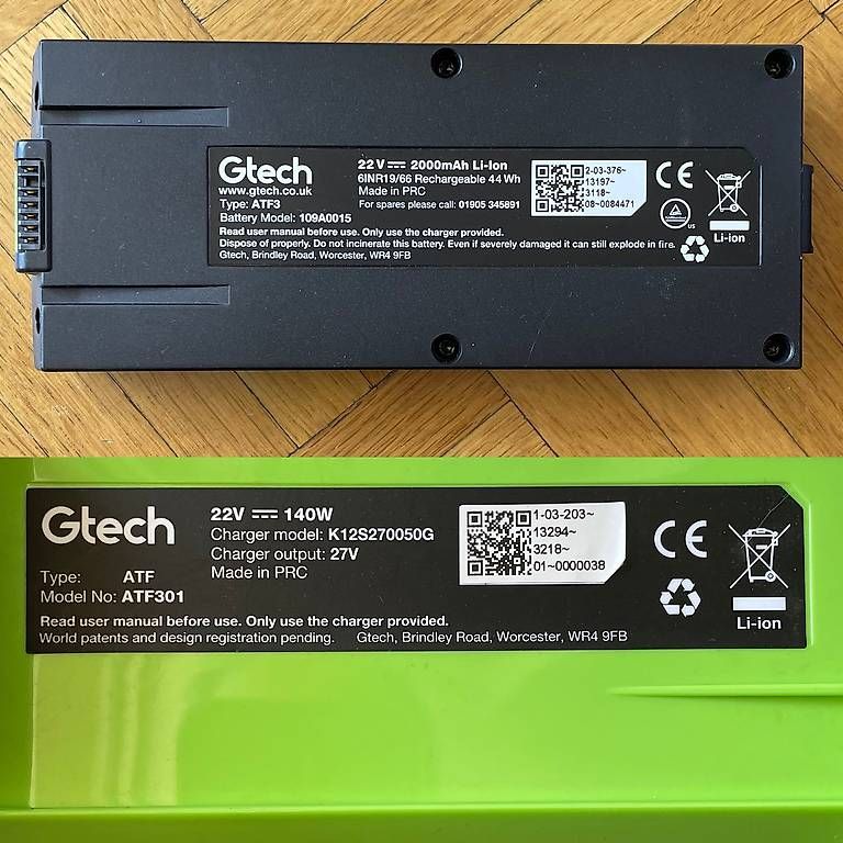 Aspirapolveri & Accessori: Staubsauger kabellos Gtech Pro ATF301, Ladegerät fehlt – Usato da Zürich venduto da dragan-29 2