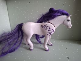 PLAYOBIL lila Pferd mit Haaren