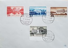 Rar 211 - 214 FDC mit Attest (800.--) ab nur 99.--