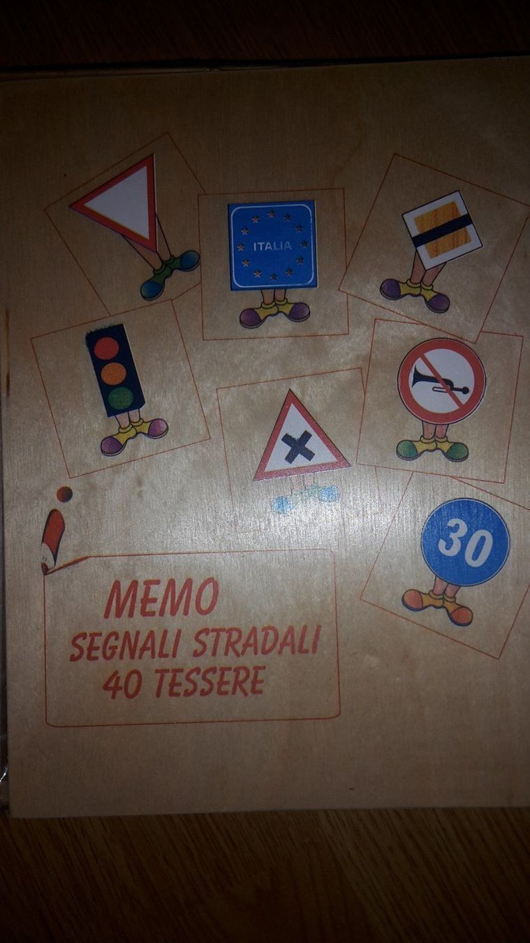Giochi: Verkehrsmemo Holz – Nuovo e nell'imballaggio originale da Schwarzenburg venduto da Flamingo07