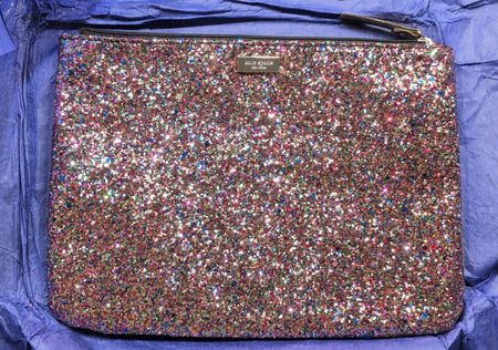 Kate Spade Glitzer Clutch / Handtasche – Neu & unbenutzt