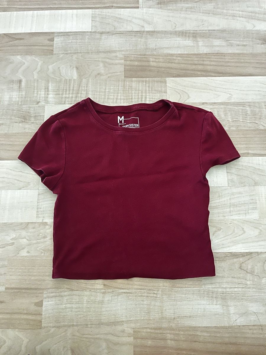 Top: Top bordeaux - M – Usato da Martigny venduto da mar_p55z