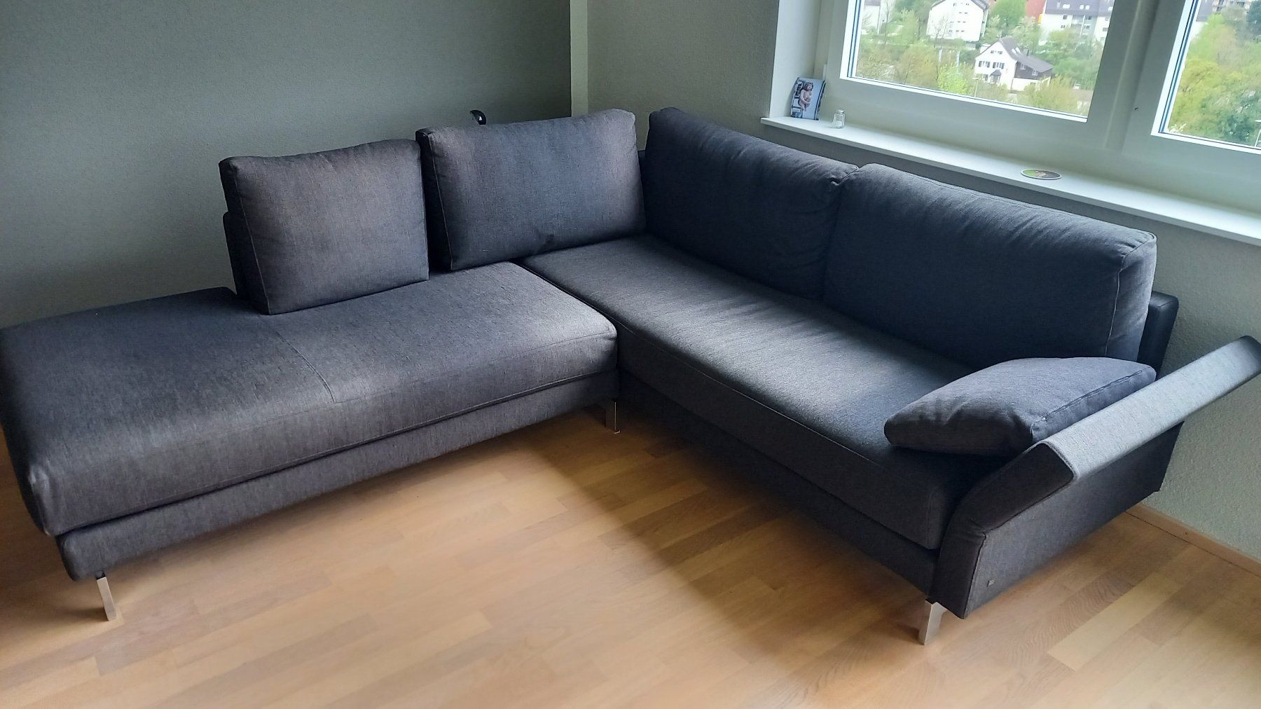Rolf Benz Divani: Rolf Benz Ecksofa Anthrazit – Usato da Baar venduto da 2cvbaar 2