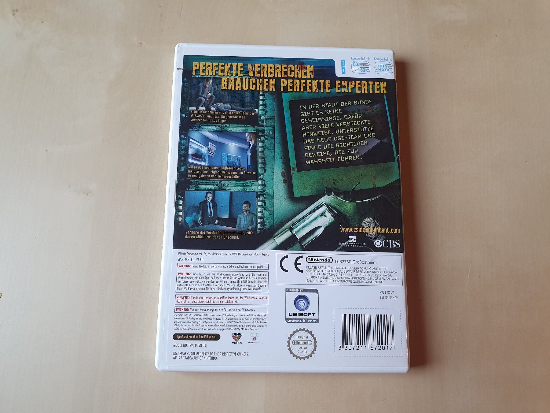 Nintendo Giochi: CSI Tödliche Absichten – Usato da Stansstad venduto da collectorsshop 1