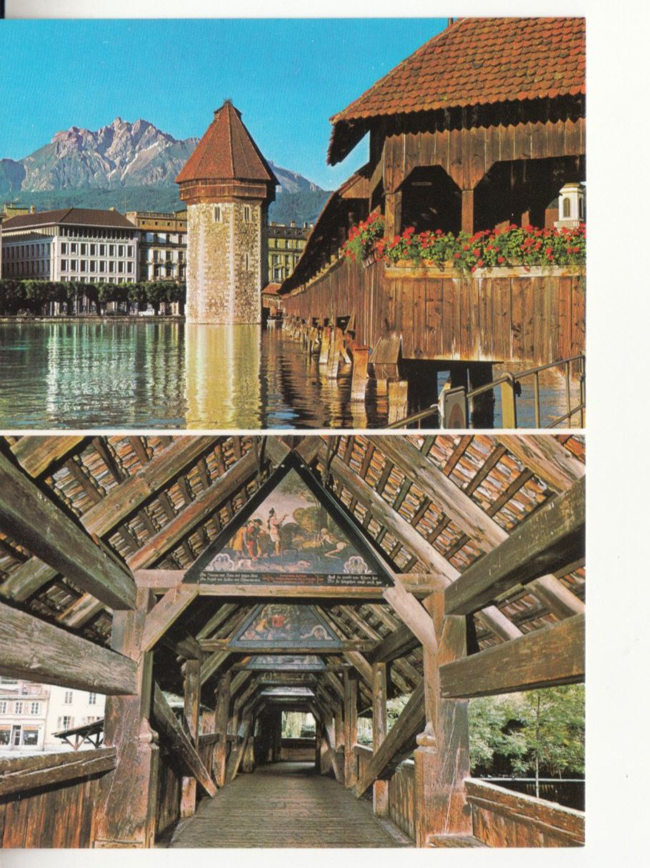 Cartoline postali: Luzern ca. 1990 – Usato da Bürglen TG venduto da StampGraf
