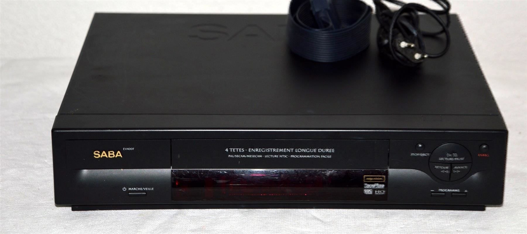 Registratori: Videorecorder VHS  Saba EV 400F magnétoscope – Usato da Collonges venduto da arashee 1