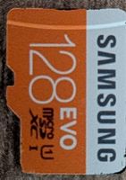 Samsung MicroSDXC 128GB EVO+ Speicherkarte - Top Zustand