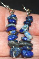 Ohrringe L-9596 – Lapislazuli 1 Paar
