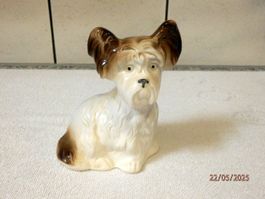 Zwergschnauzer, Porzellan, Thüringen, handgemacht und bemalt