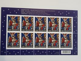 (837) Postfrischer «Bogen «Weihnachten – Sakrale Kunst»