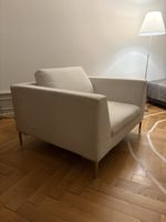 Sessel Weiss/Hellgrau