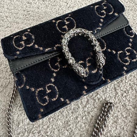 mini Gucci en velours Dionysus