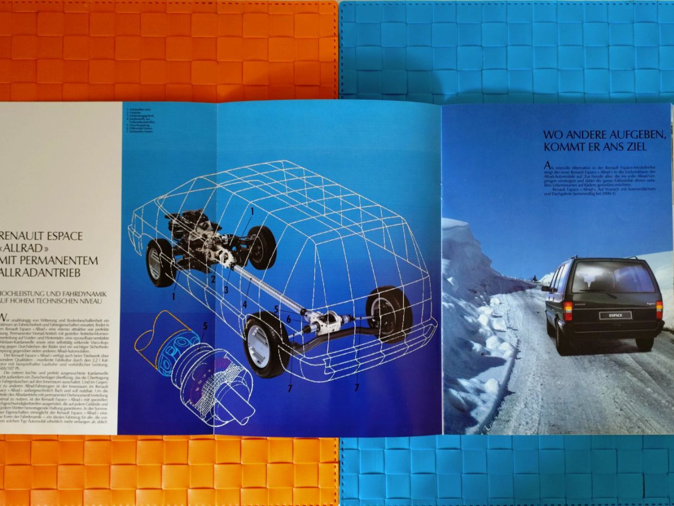 Riviste & Magazine: RENAULT ESPACE 1990 - Prospekt / Katalog – Usato da Viganello venduto da CARLiteratur 3