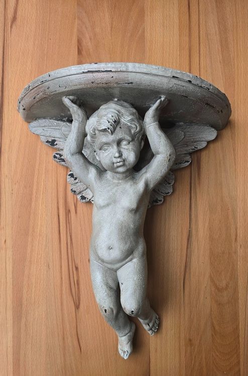 Engel Türrahmen Dekoration - Harz Skulptur Weiß Für Wohnzimmer & Schlafzimmer