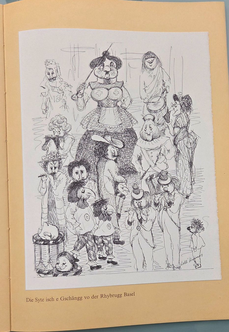 Zeitschriften & Magazine: Programmheft 50 Jahre Brysdrummlen und Pfyffe Basel 1981 – Gebraucht aus Pratteln von Barfuss999 6