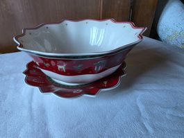 Villeroy & Boch Weihnachten Schale und Teller