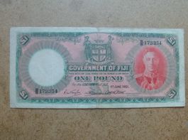 Government of Fiji ++ 1 Pound 1951
