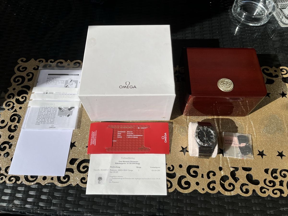 Omega Orologi: Omega Constellation 39mm Automatique 2004 – Usato da Genève venduto da Beyond-Time-Geneve 8