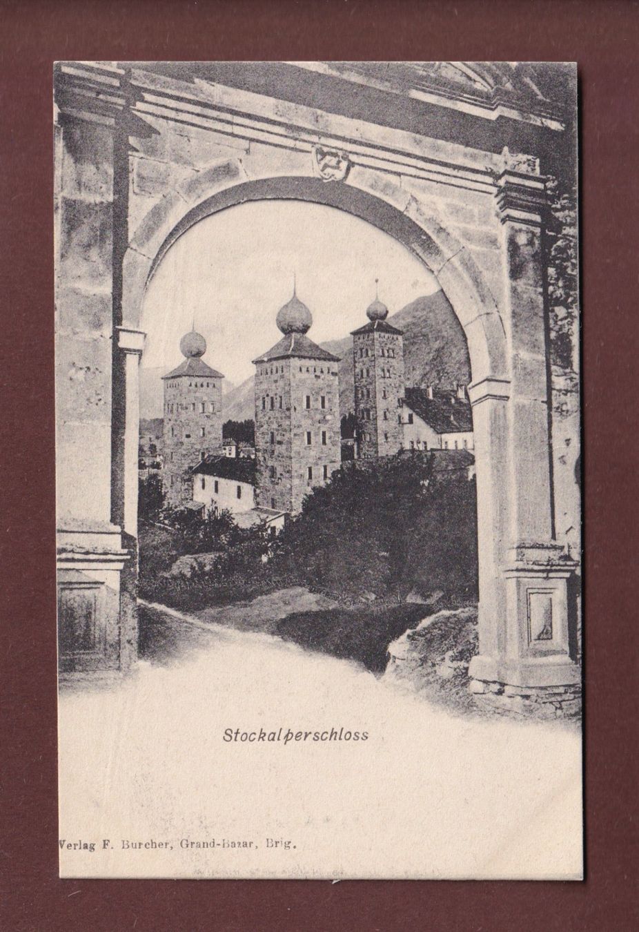 Ansichtskarten: BRIG - Stockelperschloss – Gebraucht aus Pully von nicecards-shop