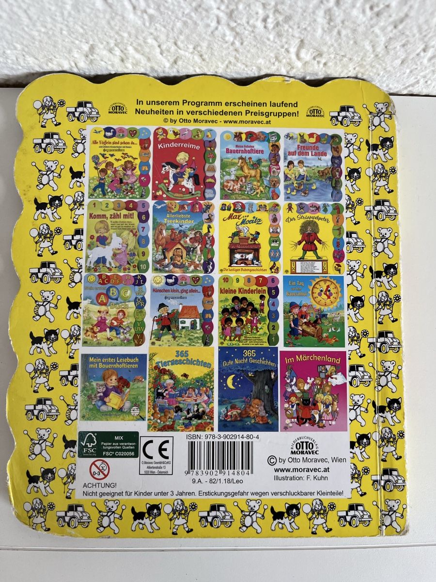 Libri: Kinderreime Buch, Otto Maier Verlag – Usato da Bösingen venduto da Mike2058blau 1