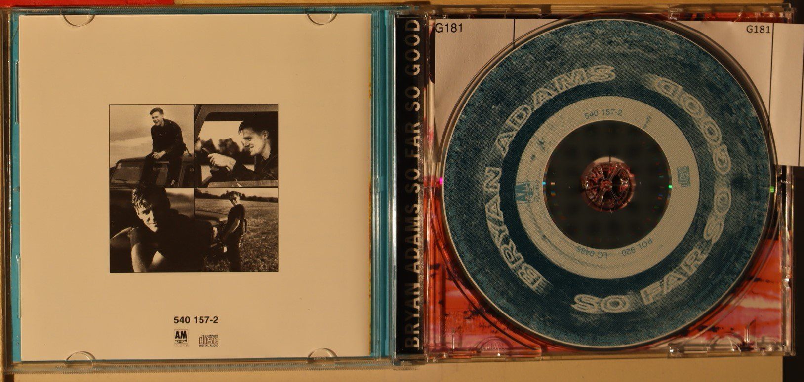 CDs: Bryan Adams – So Far So Good – D'occasion à Luzern par CONTENTI 1