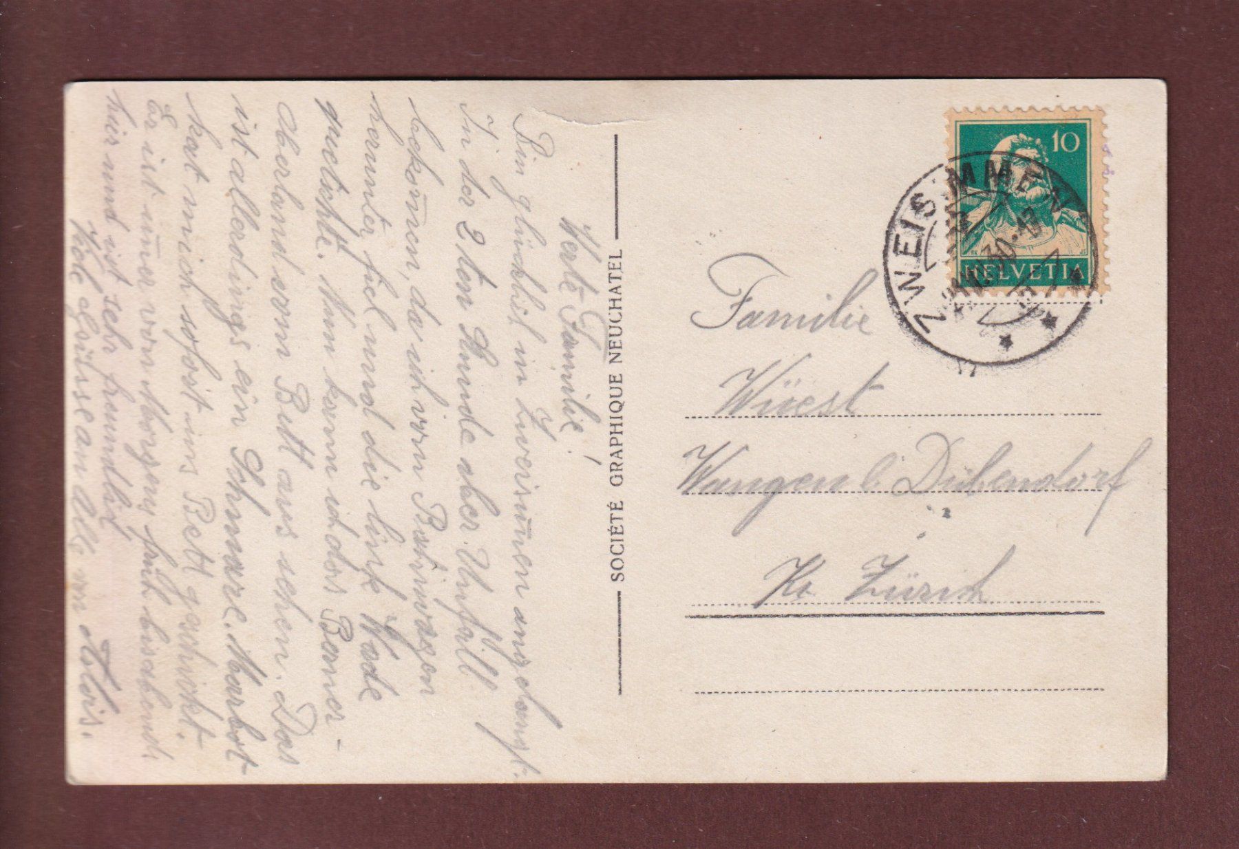 Cartoline postali: SEEBERG - 1930 – Usato da Pully venduto da nicecards 1