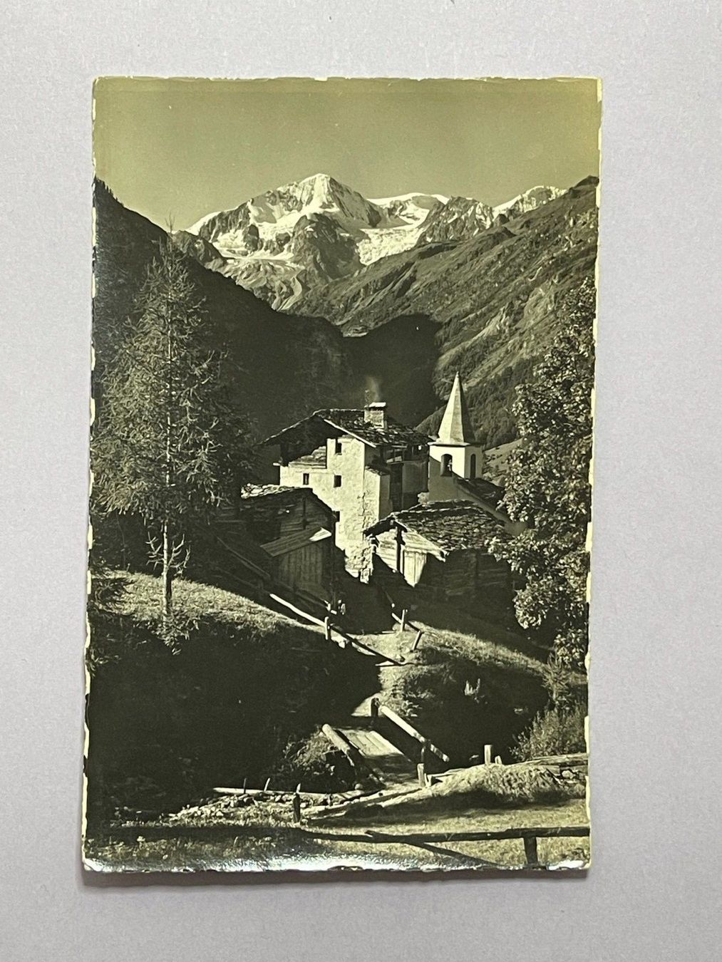Cartoline postali: La Sage et le Pigne d'Arolla – Usato da Steg VS venduto da danwer74