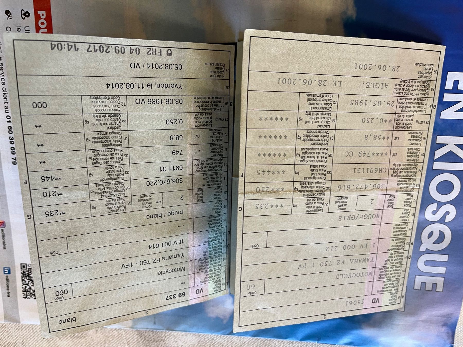 Yamaha Strada: Yamaha fz 750 à vendre – Usato da Arzier-Le Muids venduto da Jmb1960 8