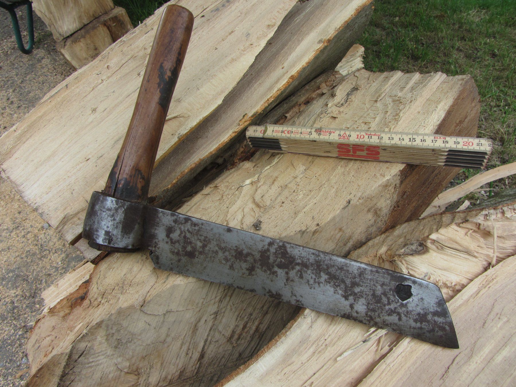 Couverts: Grosses Schindelmesser - Gemarkt – D'occasion à Wolfhalden par Quiria68