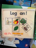 LAGERAUFLÖSUNG! Dusyma: Leg an! Lernspiel, Holzspielzeug