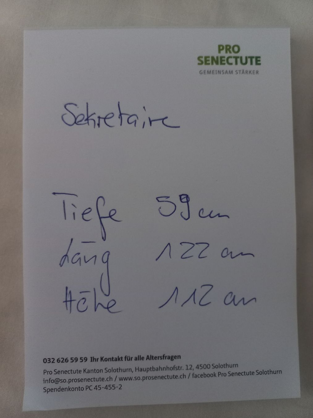 Scrivanie: Sekretair – Usato da Zofingen venduto da piawm 3