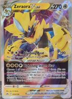 Pokémon – Zeraora VSTAR 🇺🇸 - CRZ-055 - Crown Zenith