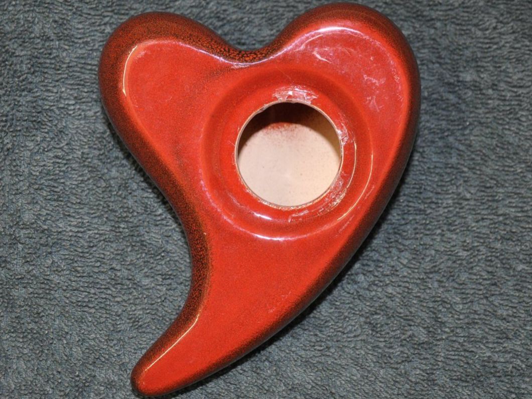 Tutte le decorazioni: rote Keramikherzen Geschenk – Usato da Oberrüti venduto da ELALL 3