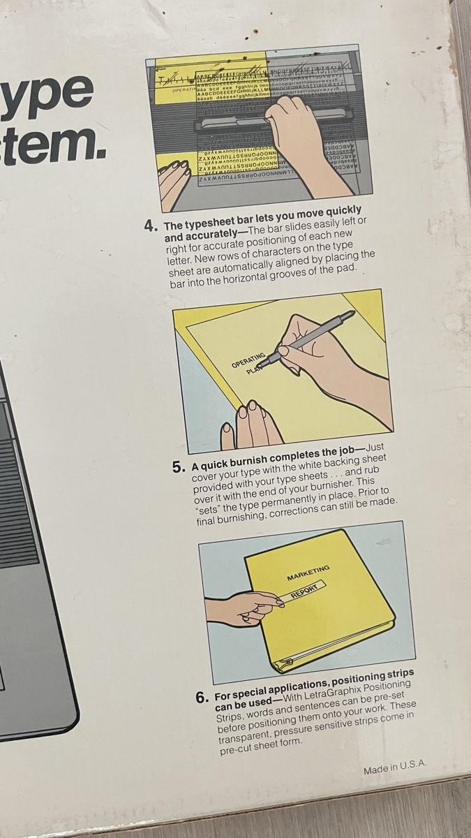 Schreibmaschinen: LetraGraphix Schriftsetzungsystem, Typesetting – Gebraucht aus Zürich von BaharB 5