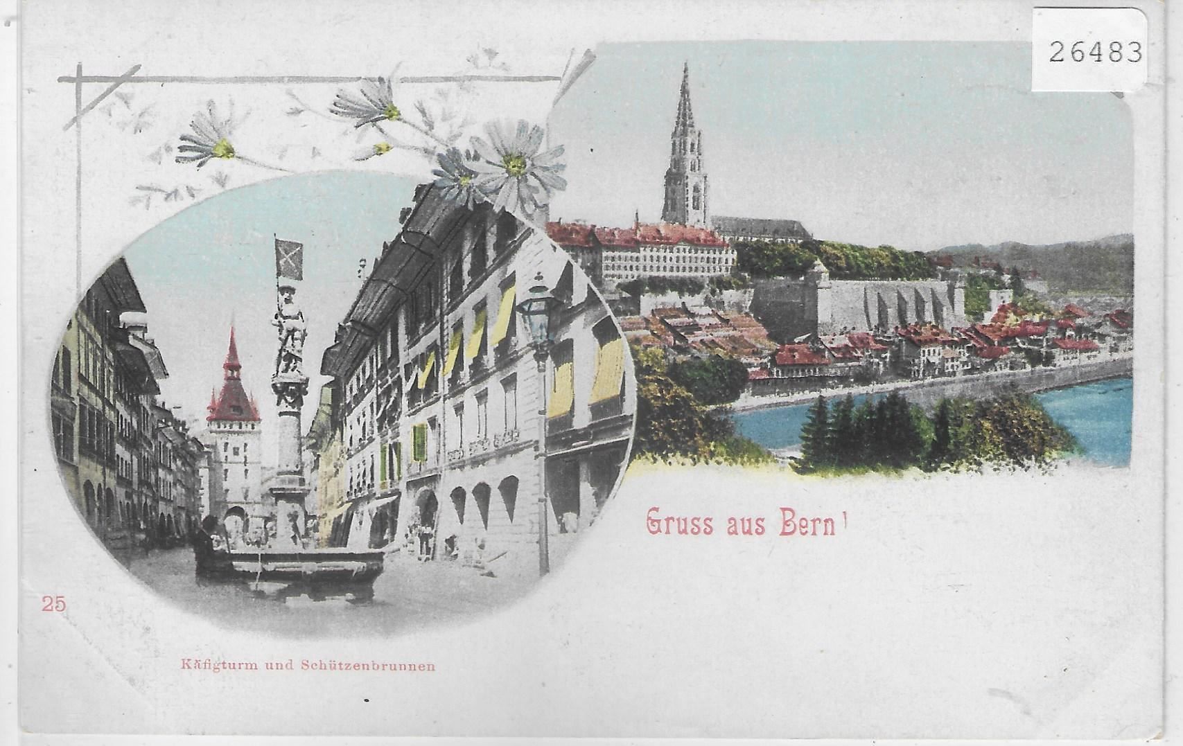 Cartoline postali: Gruss aus Bern - Litho – Usato da Ettingen venduto da Kartenplanet