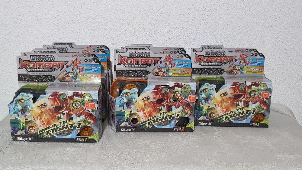 8 Stück Biopod Kombat Duo Pack. Teils Verpackung beschädig (Neu und ...