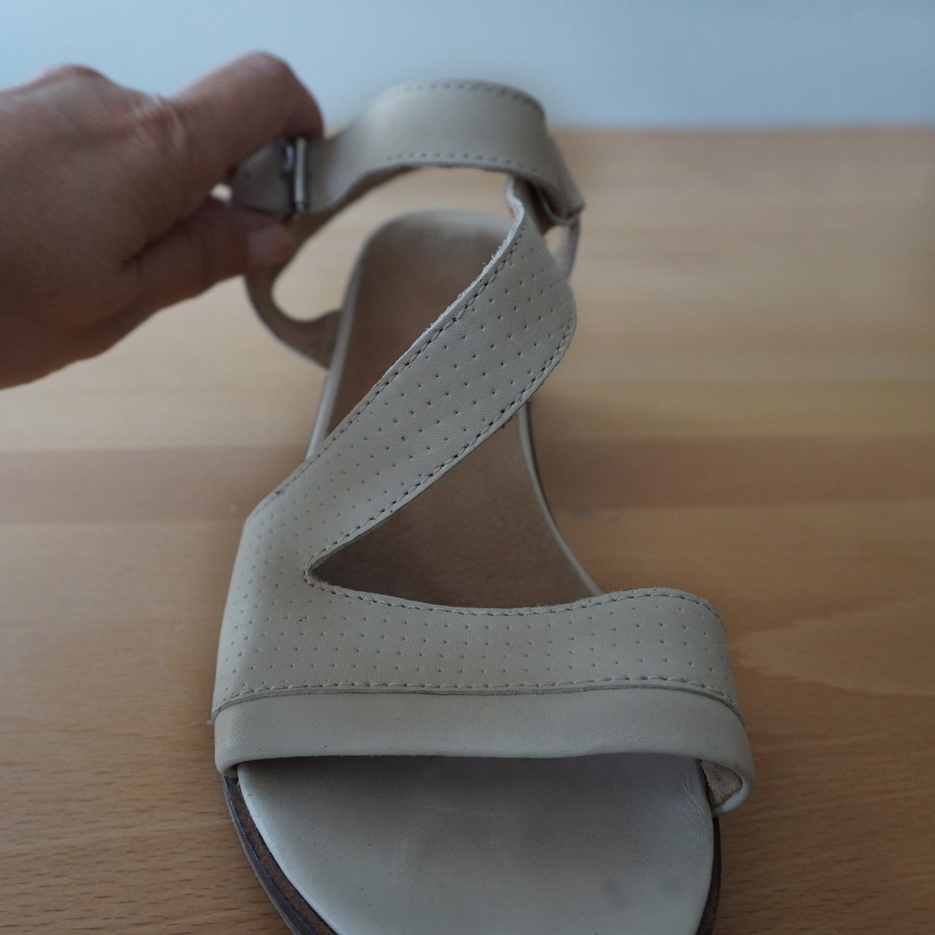 Damenschuhe: Riemensandale Pier One, beige, Grösse 41 – Gebraucht aus Olten von HerGoodPieces 6