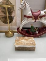 Edle Vintage Marmordose – Ein Unikat aus Naturstein