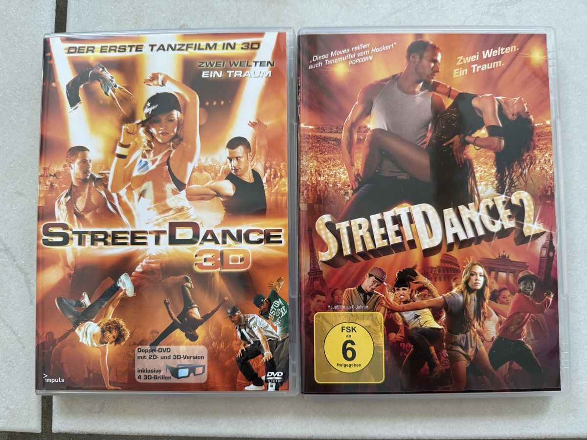 Tutti i DVDs: DVD Set - Street Dance – Usato da Glattfelden venduto da ilamas
