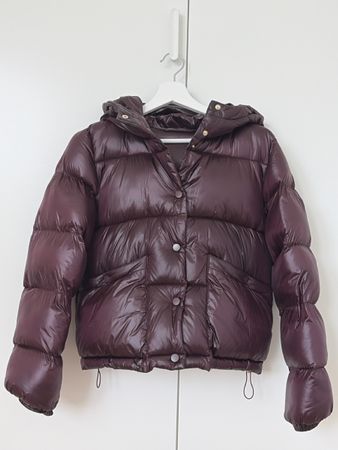 Intrend Winterjacke Bordeaux mit Kapuze