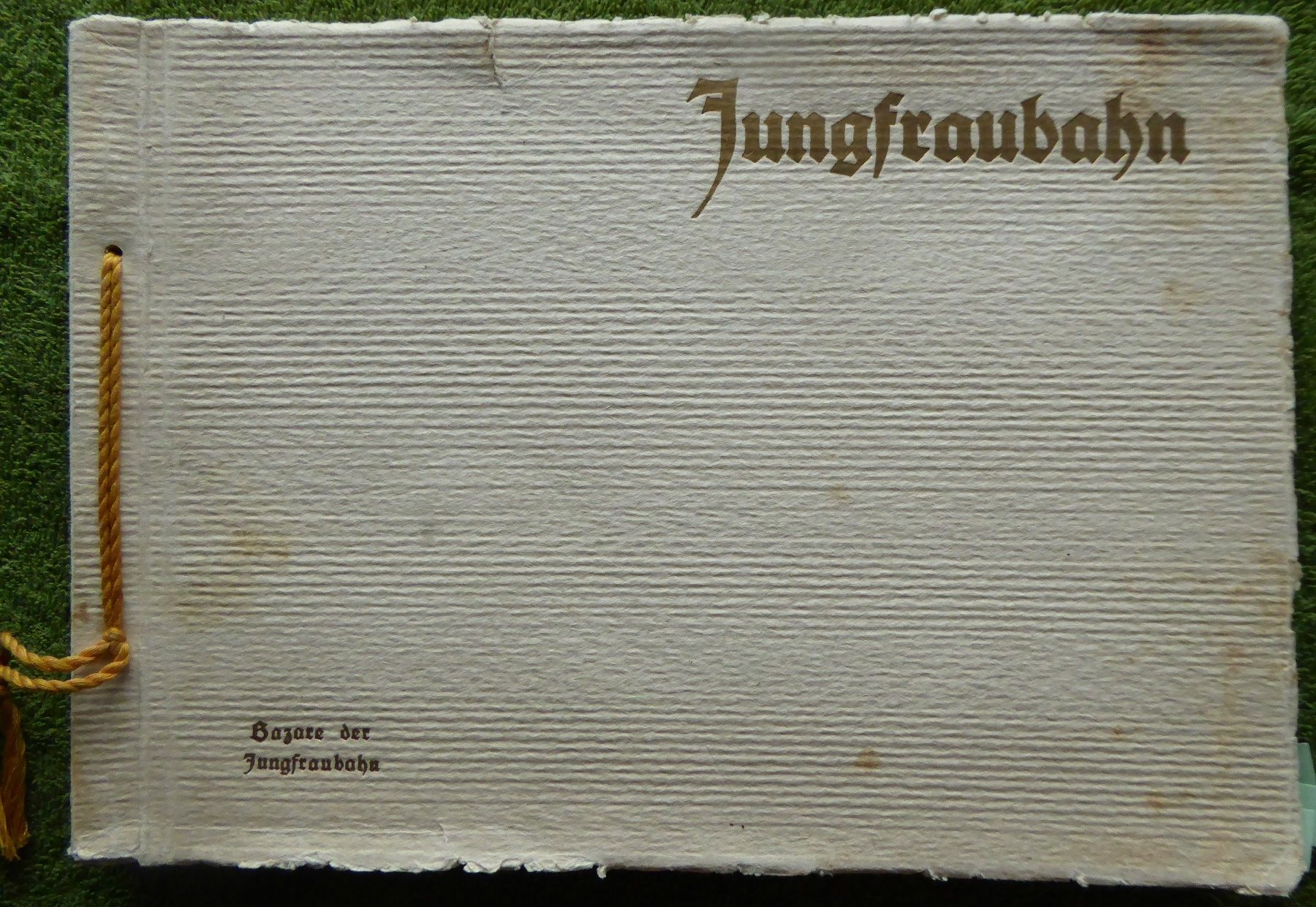 Libri: Jungfraubahn. Souveniralbum – Usato da Affoltern am Albis venduto da Cadorso