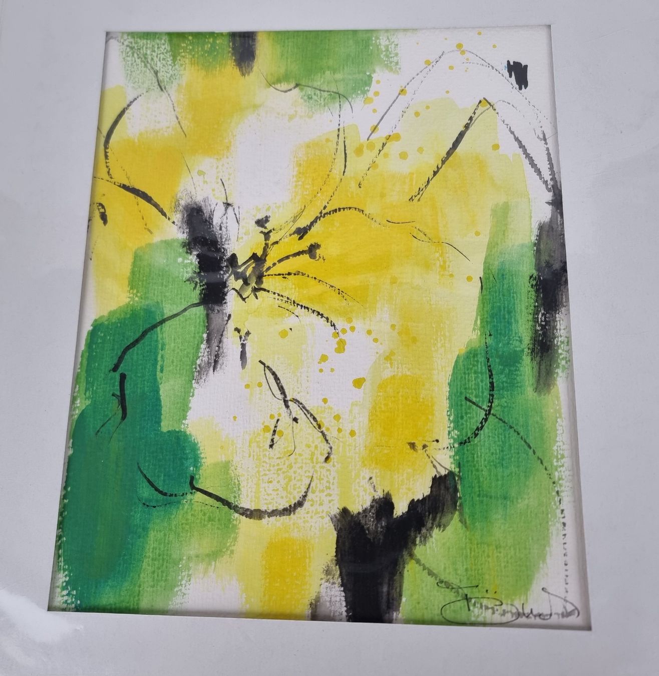 Dipinti: Acryl Gemälde  "Brigit Töndury" – Usato da Urtenen-Schönbühl venduto da Restwert_Schoenbuehl 3