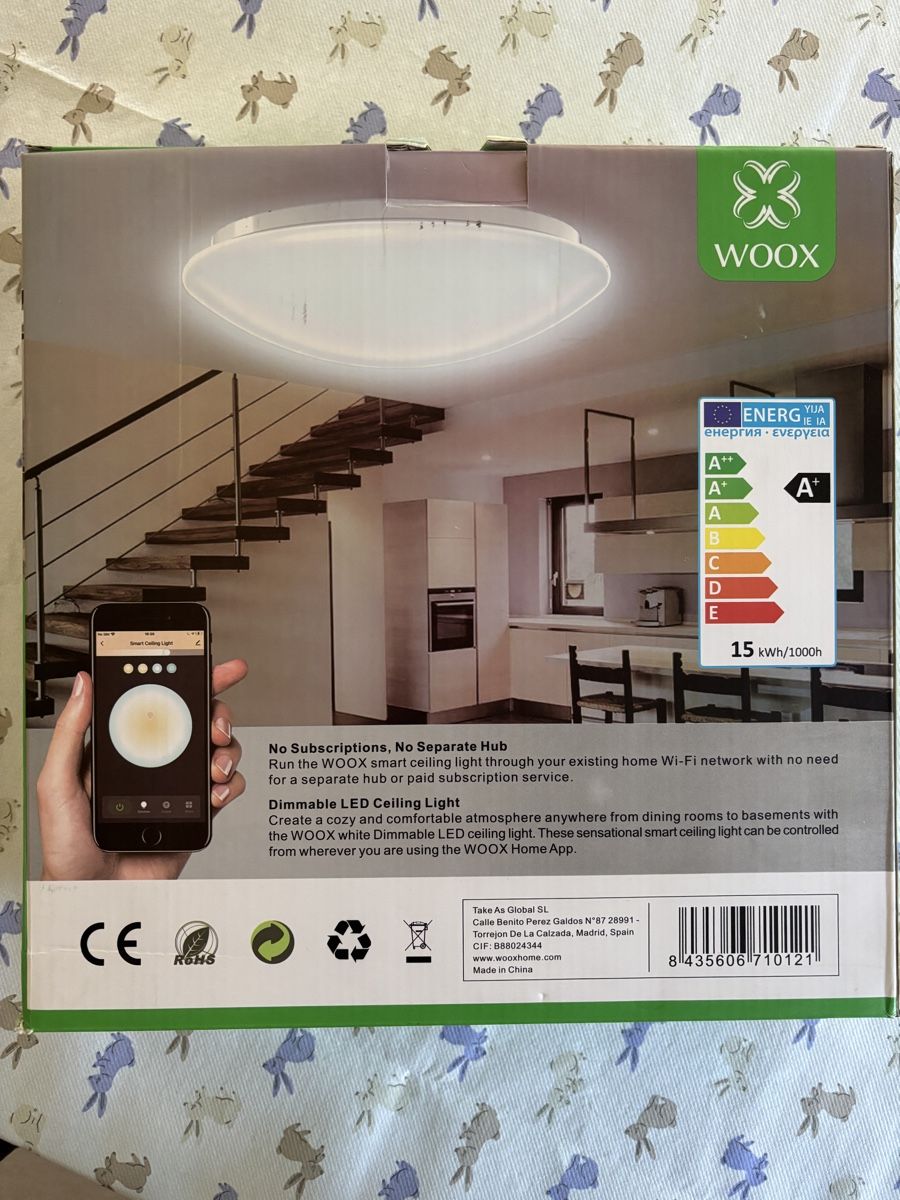 Lampadari & plafoniere: WOOX R5111 Smarte Deckenleuchte (Smart Ceiling Light): – Nuovo e nell'imballaggio originale da Jona venduto da EnigmaCeo9 1