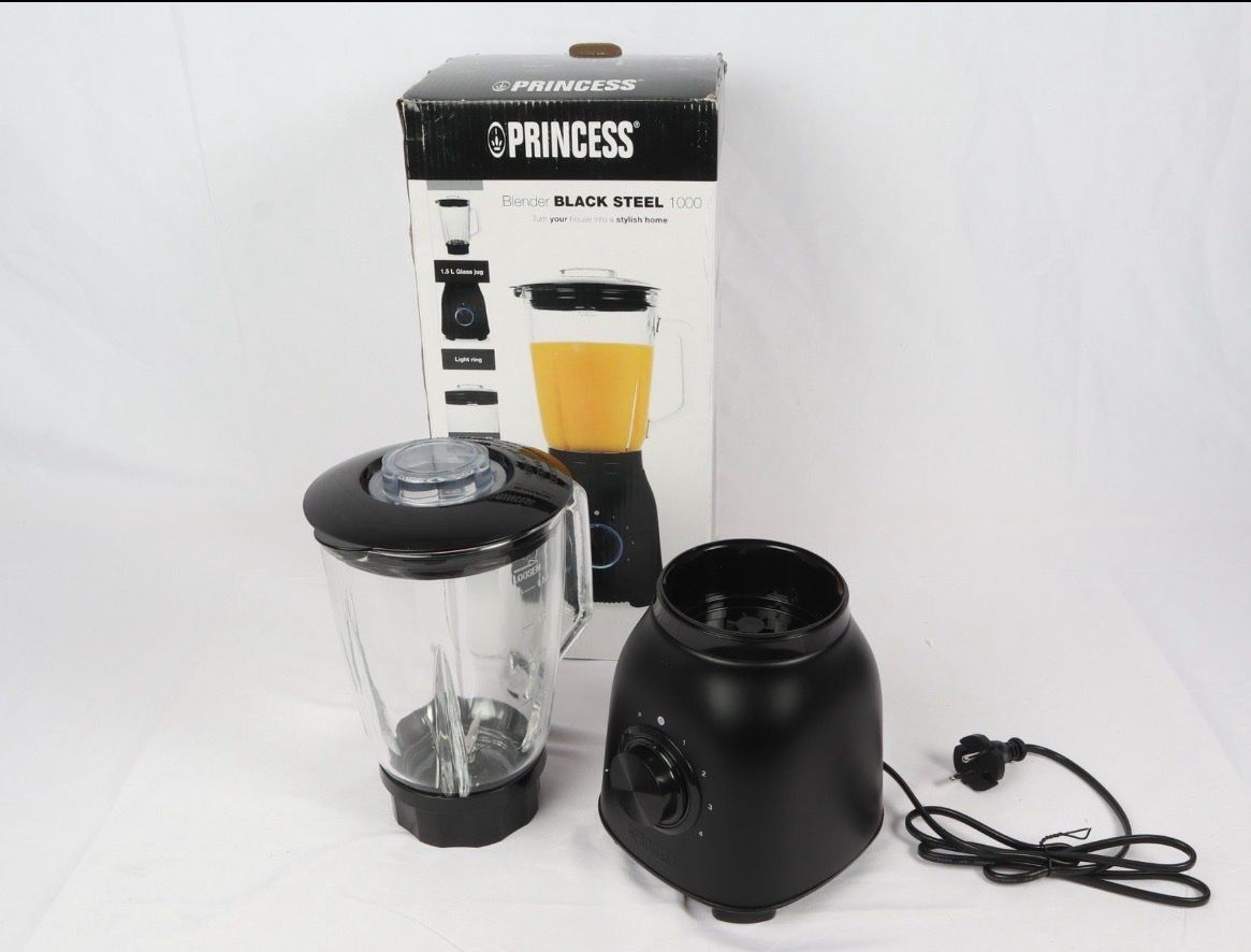 Appareils de cuisine: PRINCESS Blender Black Steel 1000 – Neuf (Voir description) à Rümlang par Jennyanna