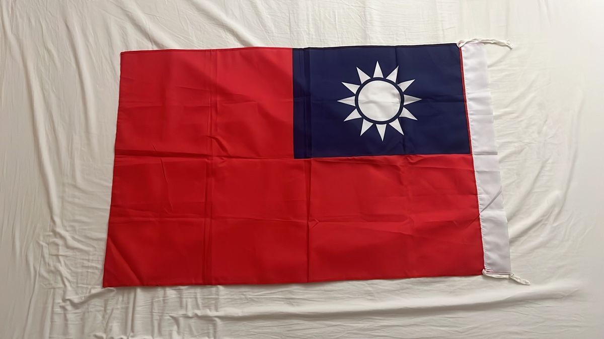 Bandiere: Taiwan Flag, 100 x 60 cm – Nuovo e nell'imballaggio originale da Zürich venduto da Vegas_Items