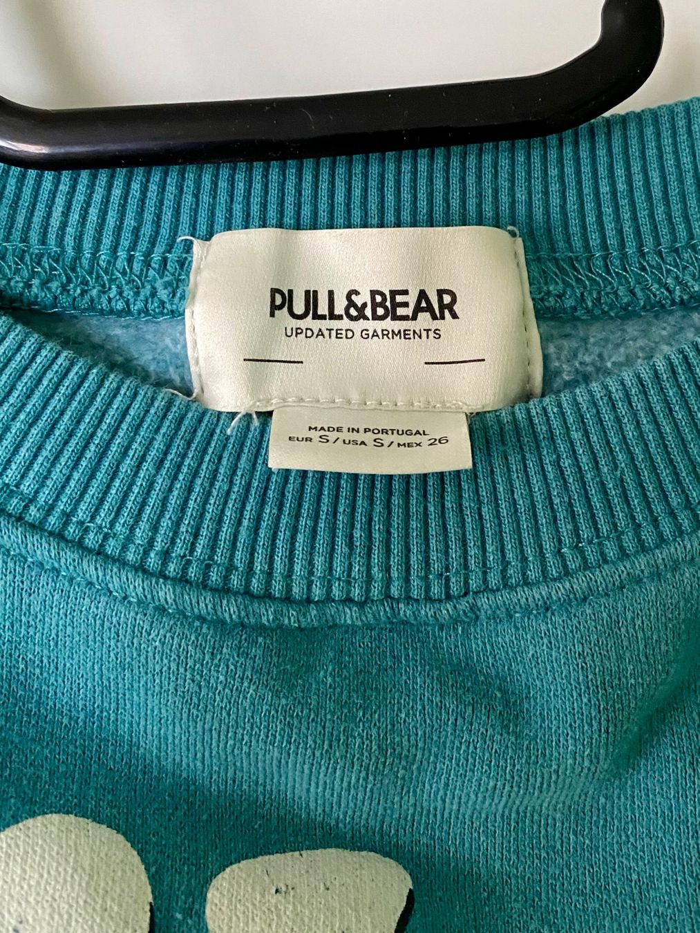 Pull&Bear Maglioni & Felpe: Pull&Bear Sweater Gr. S Damen Türkis/Petrol – Usato da Stadel b. Niederglatt venduto da sandart 1