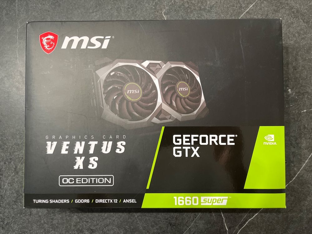 MSI GeForce GTX 1660 Super Ventus XS OC | Kaufen auf Ricardo